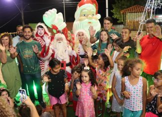 Câmara participa de encerramento do projetoVivendo a Magia do Natal
